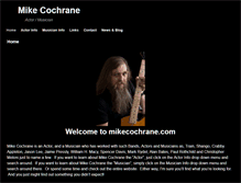 Tablet Screenshot of mikecochrane.com